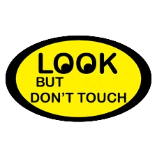 Group logo of Look but don’t touch
