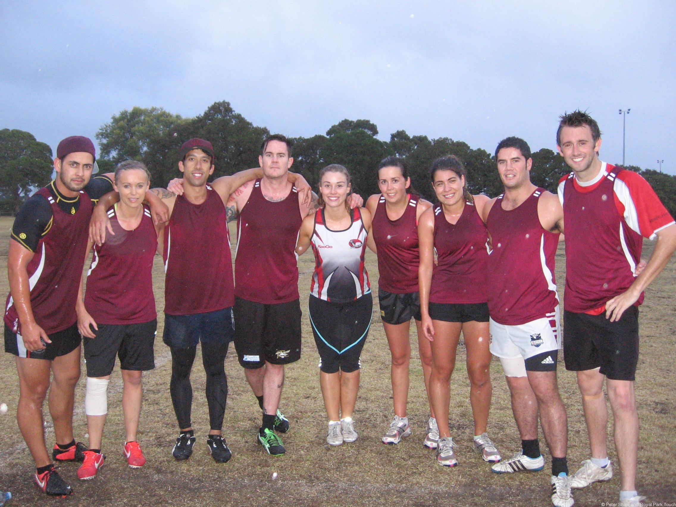 Field photos from the final round