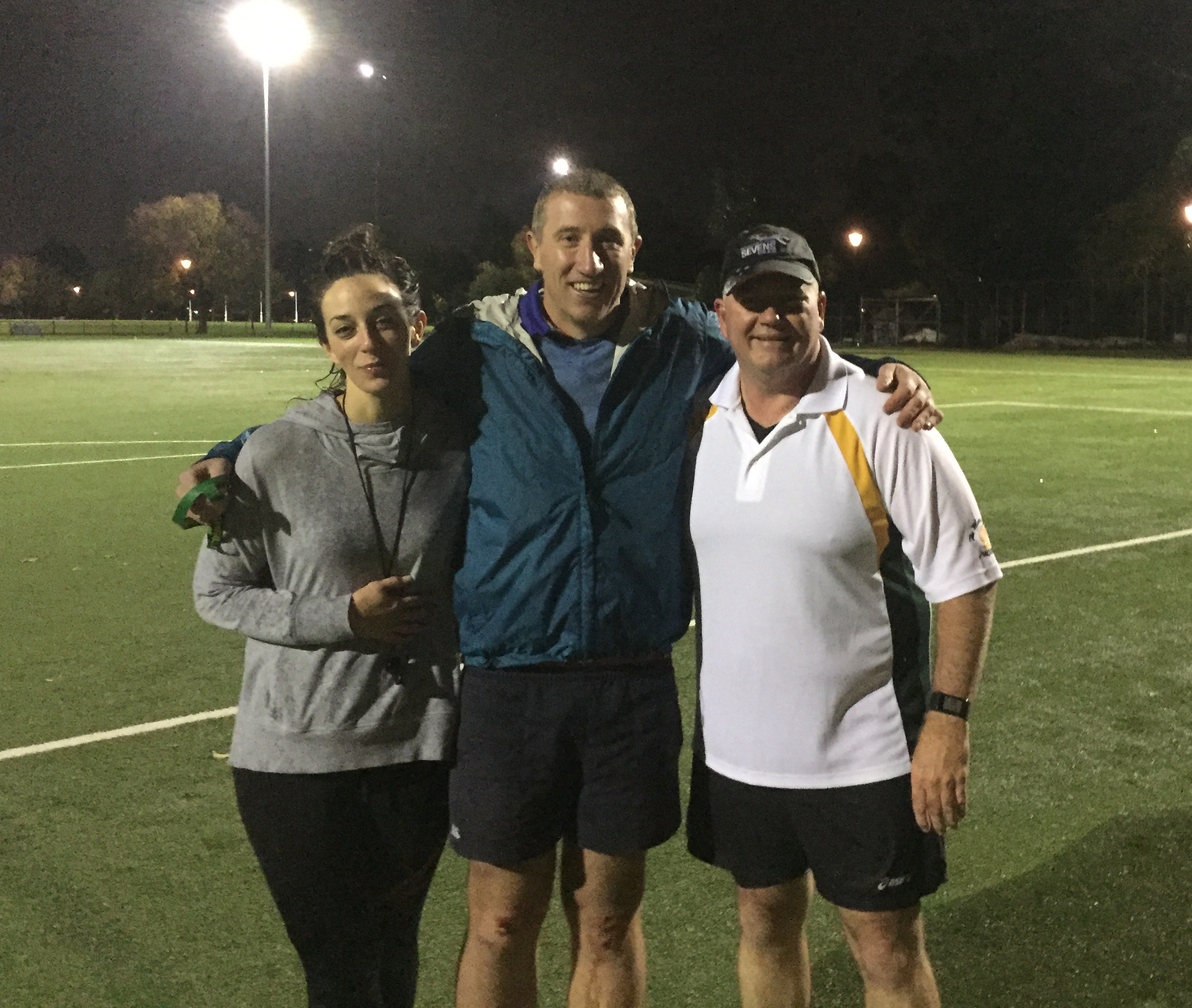 Mireille, Pete, and Paul