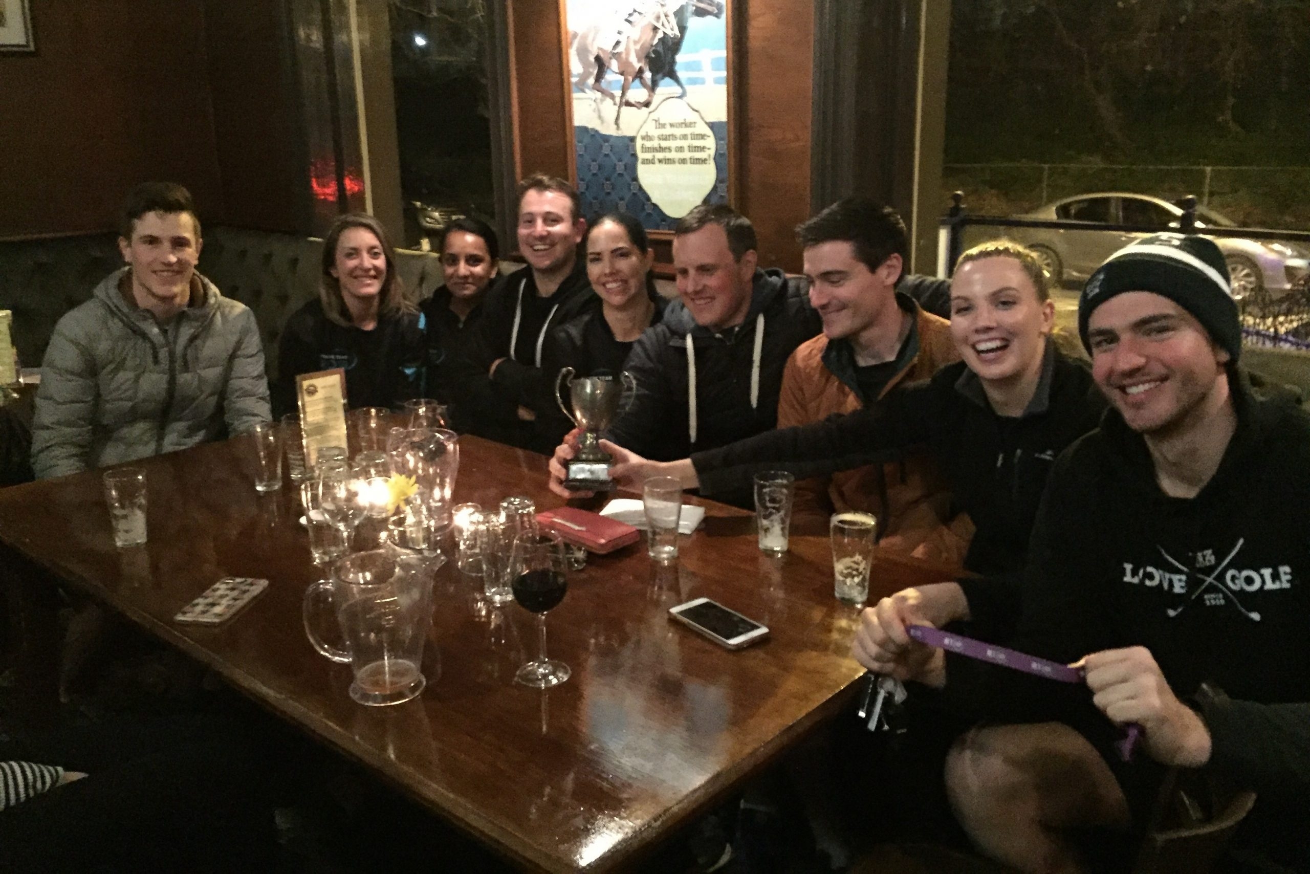 Ixtreme team at pub