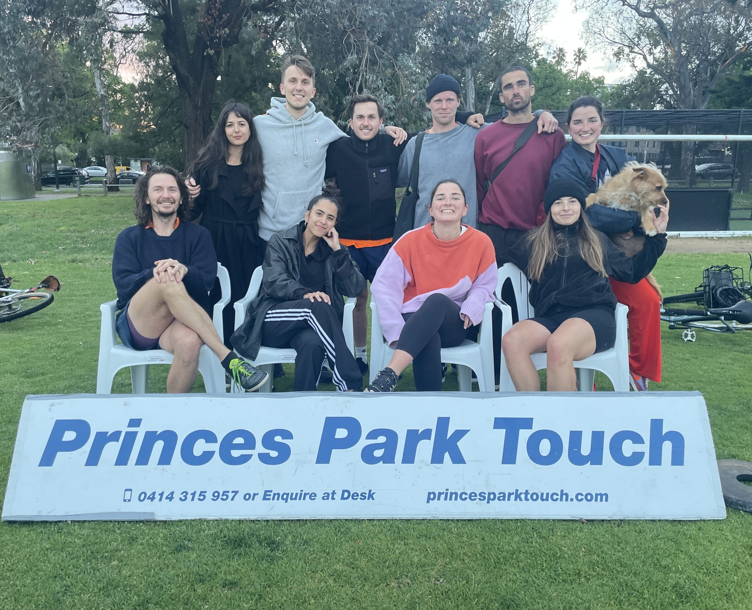 Good times and friends - B grade runners up