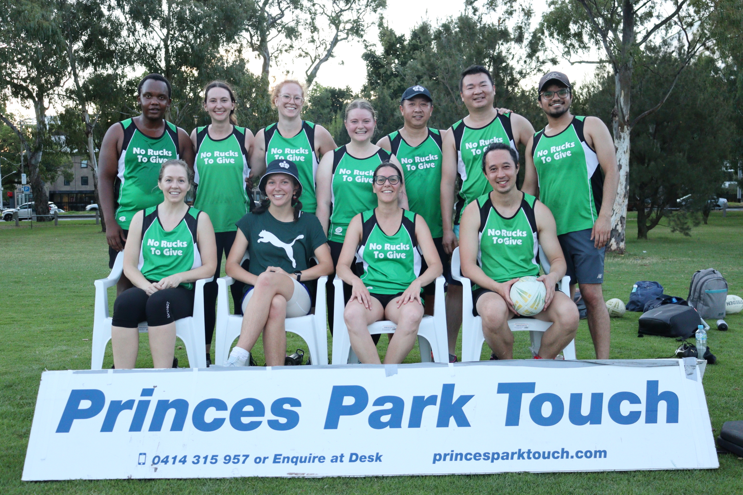 No rucks to give - C grade runners up