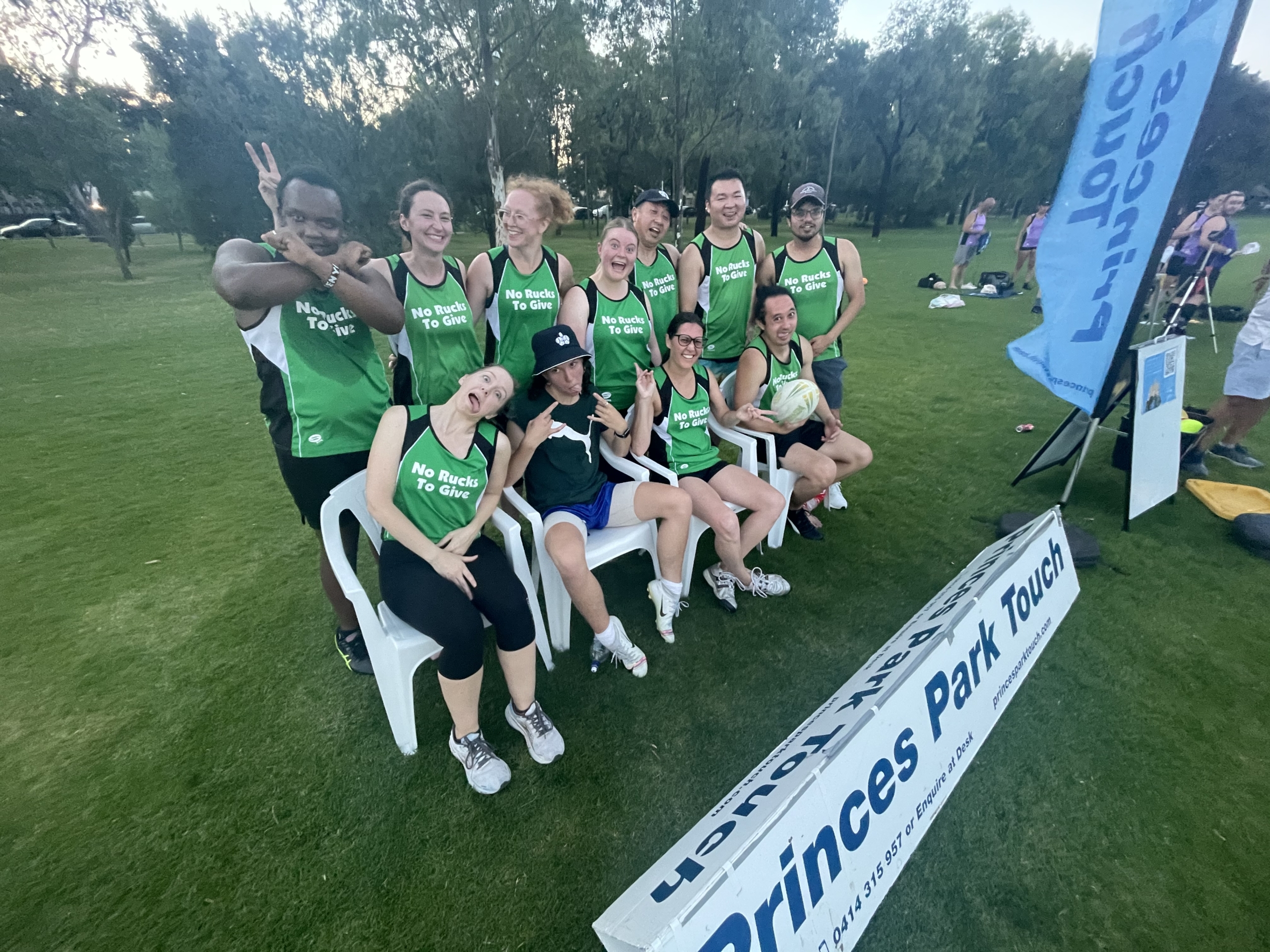 No rucks to give - silly