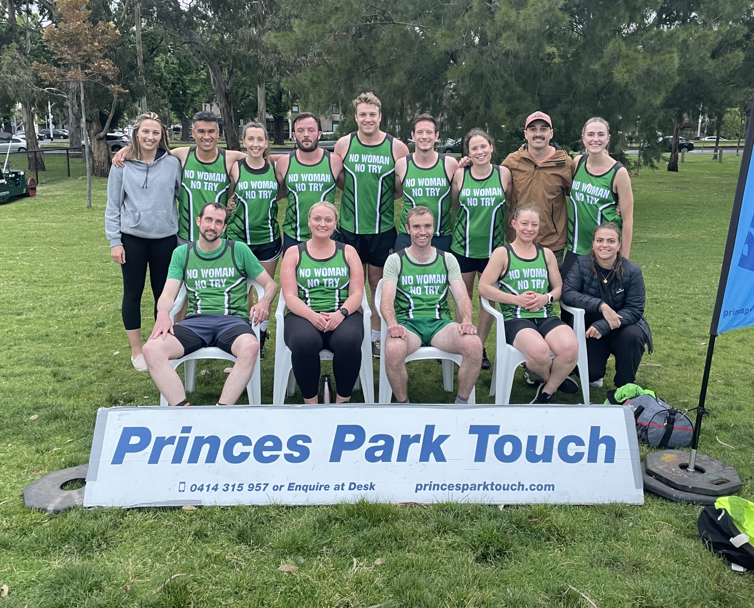 No woman no try
