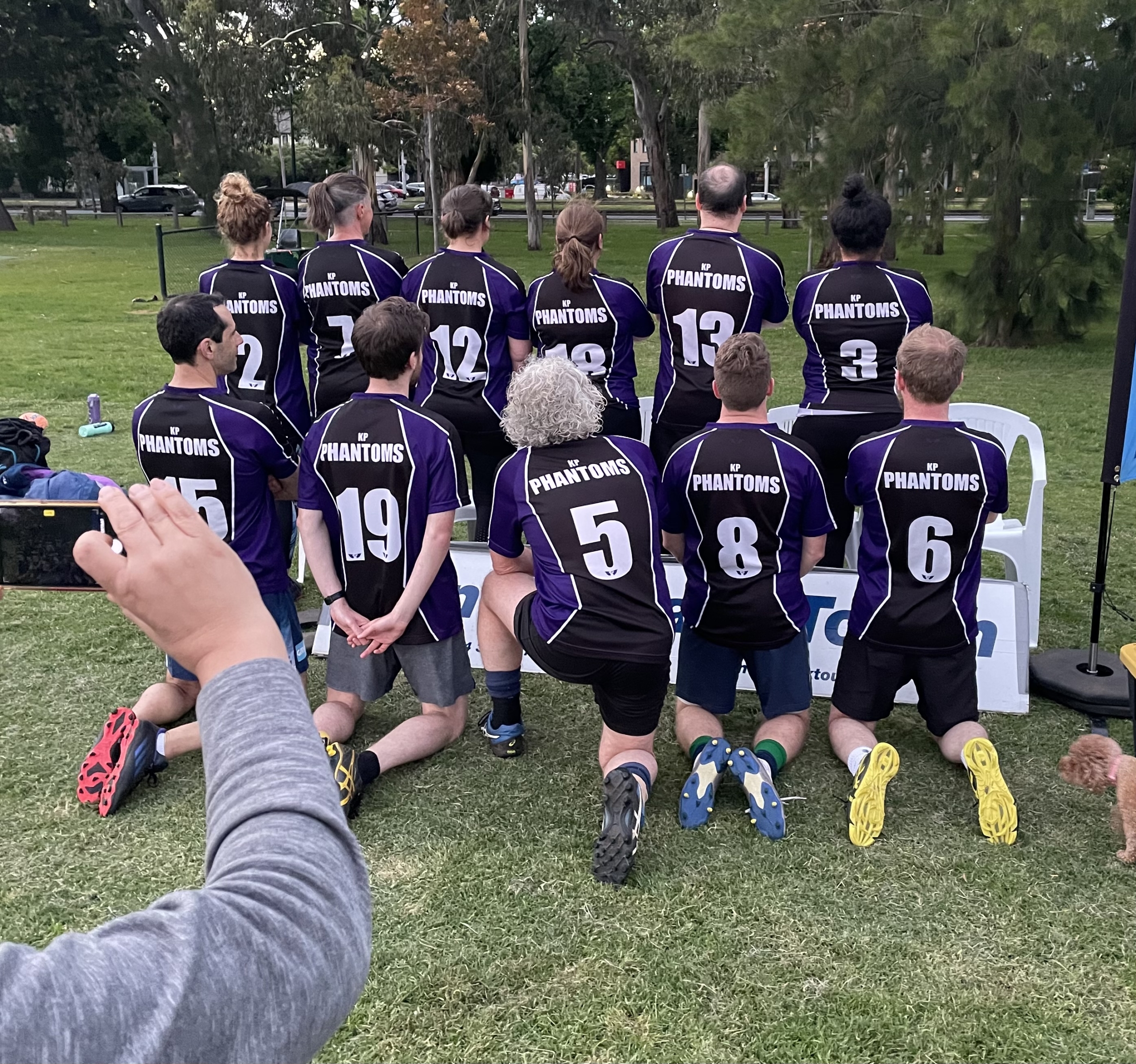 Kp Phantoms on the back