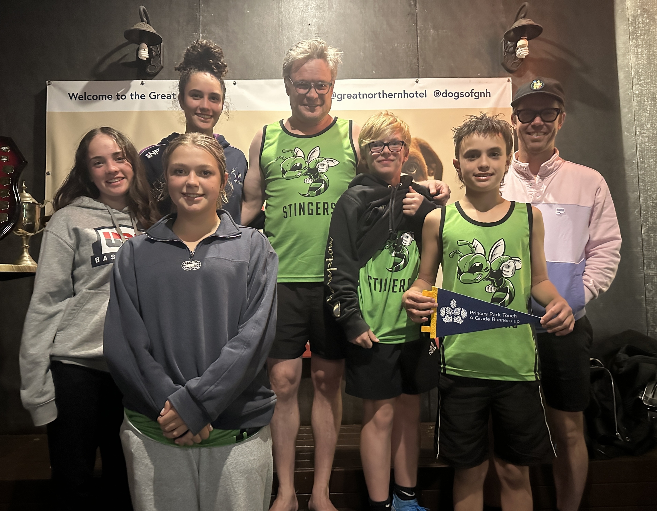 Stingers - Thursday mixed A grade runners up