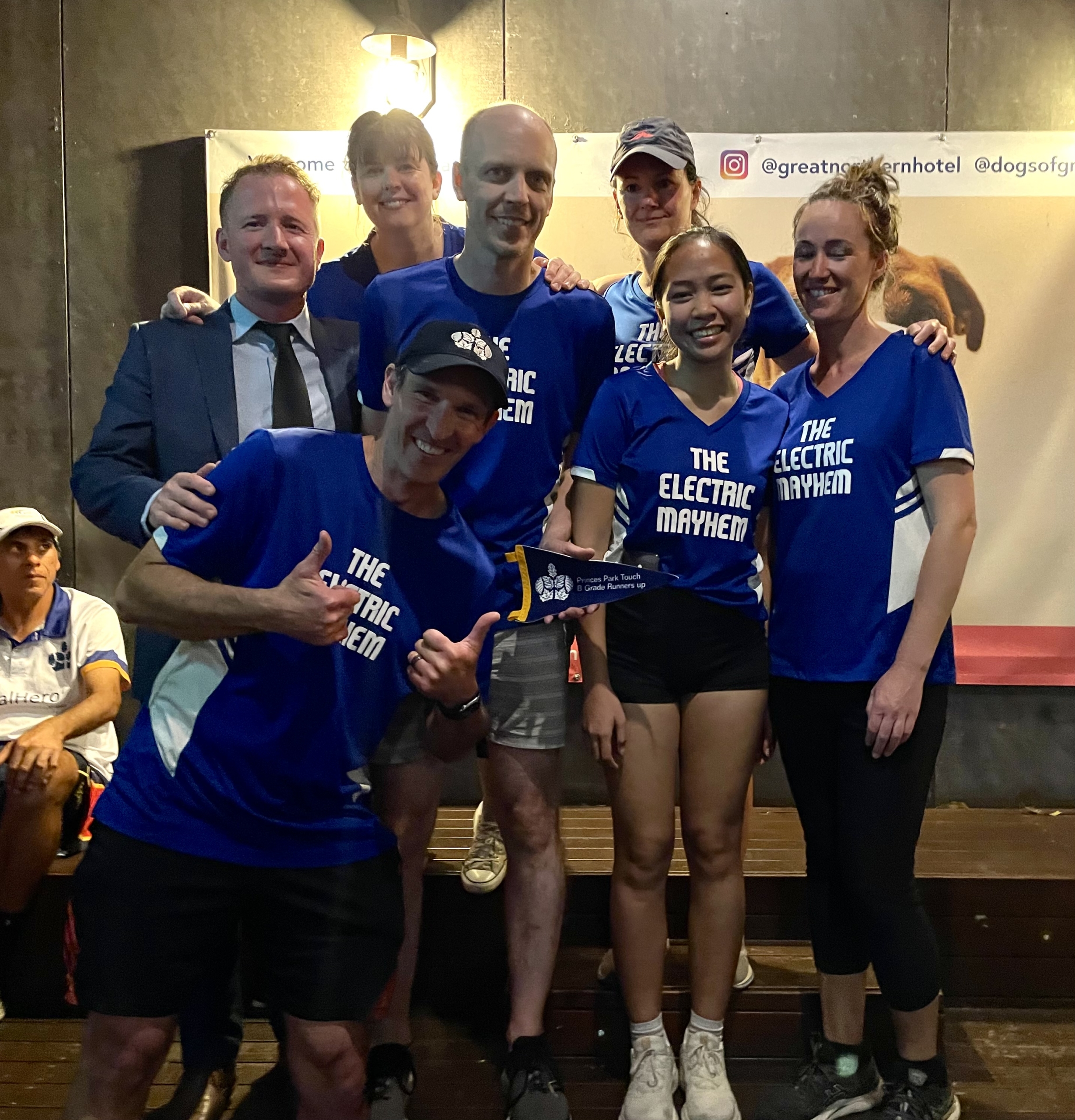Electric Mayhem - B grade runners up