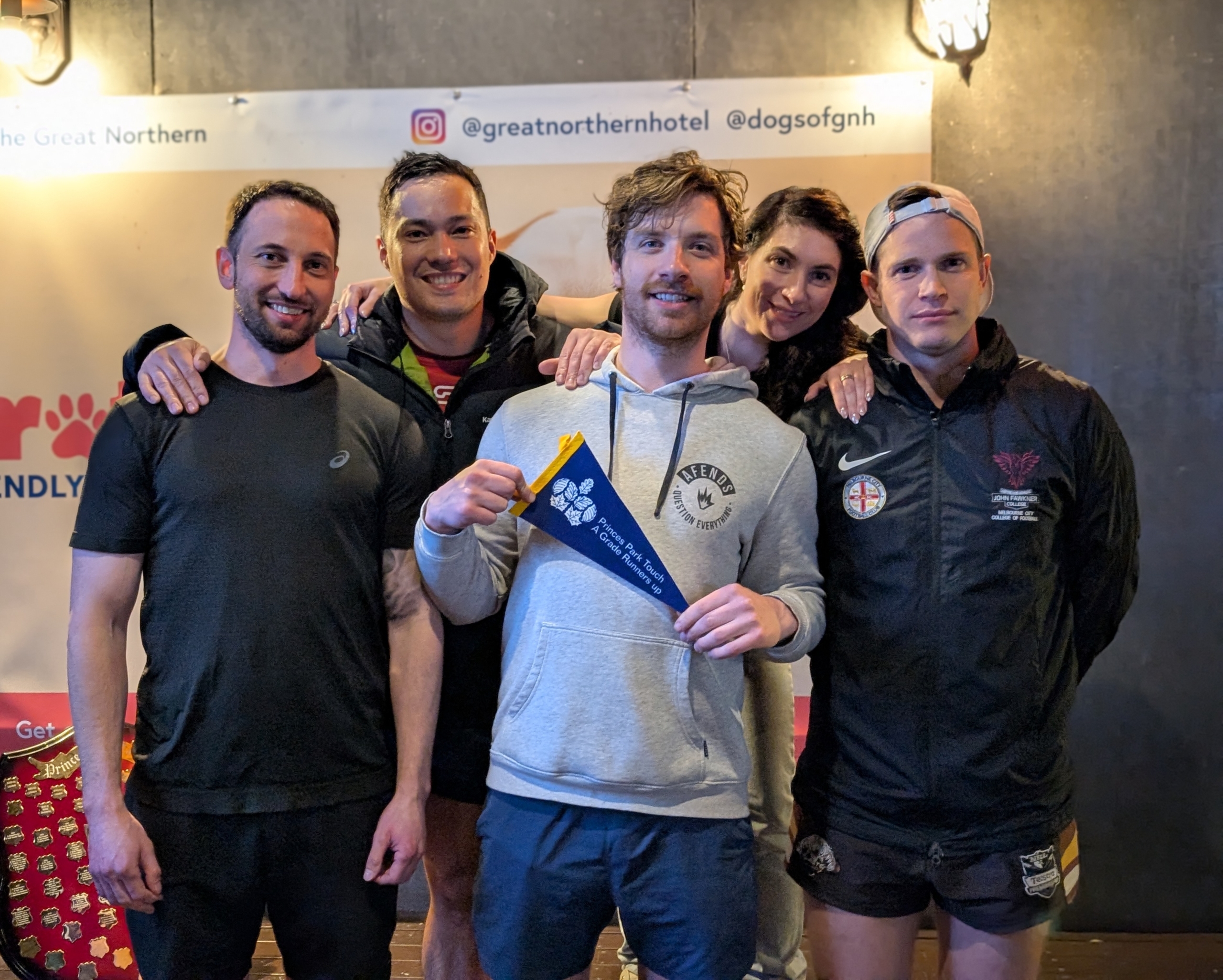 Untouchables - A grade runners up